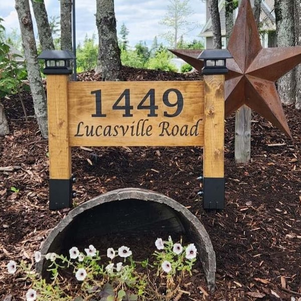 Personalized Driveway/Entrance Signs, Made to Order