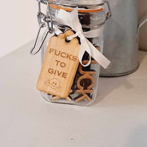 Fles f*cks, F*cks om te geven, Gag cadeau, cadeau voor volwassenen, grappig cadeau