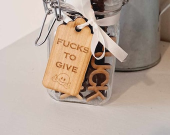 Botella de f*cks, F*cks para regalar, Regalo gag, regalo para adultos, regalo divertido
