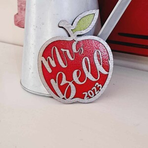 Teacher Christmas ornament, Personalized Ornament, Gifts for Teachers