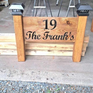 Personalized Driveway/Entrance Signs, Made to Order image 6