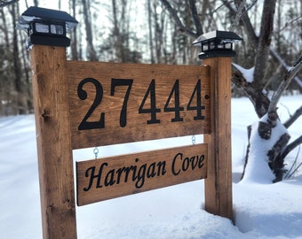 Personalized Address/Driveway/Entrance Signs, Made to Order, Custom gift