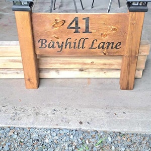 Personalized Driveway/Entrance Signs, Made to Order image 7