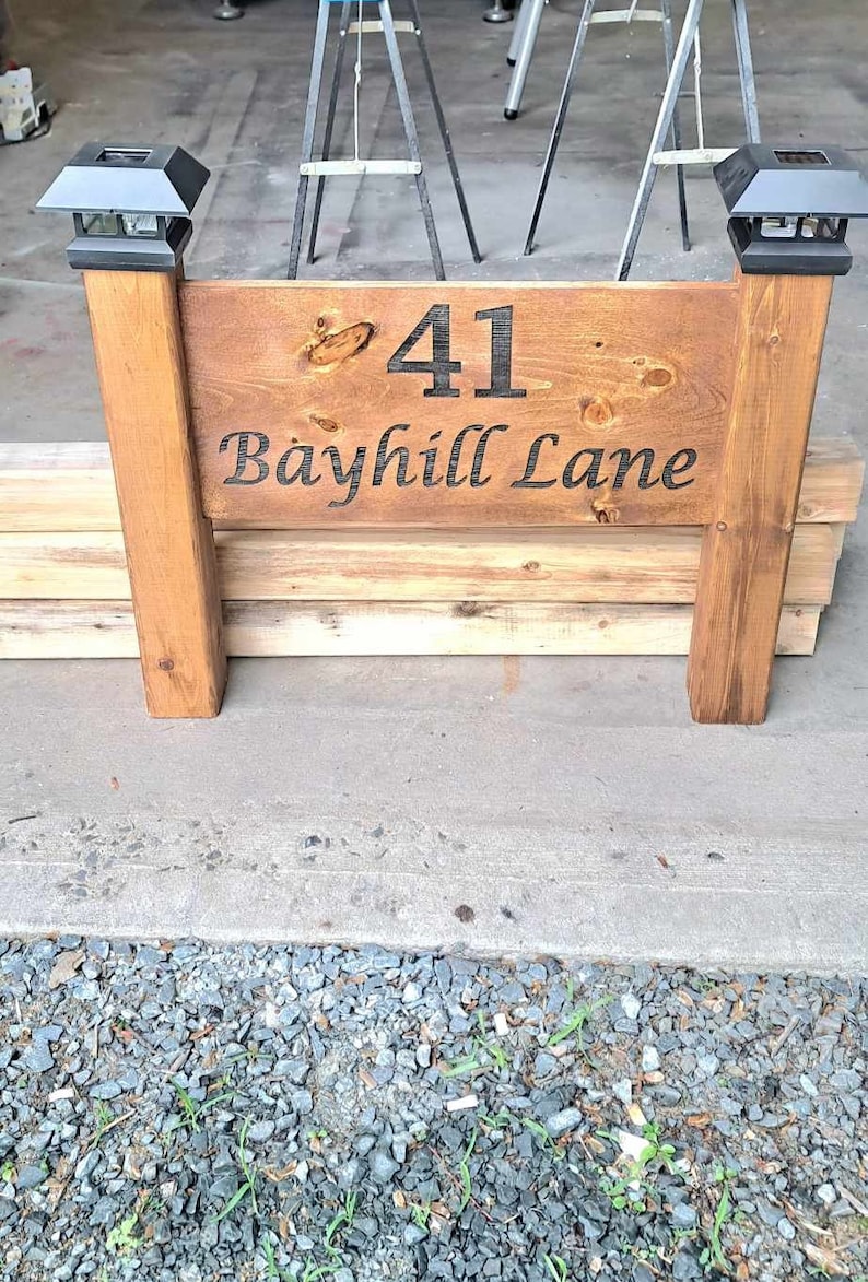 Personalized Driveway/Entrance Signs, Made to Order image 7