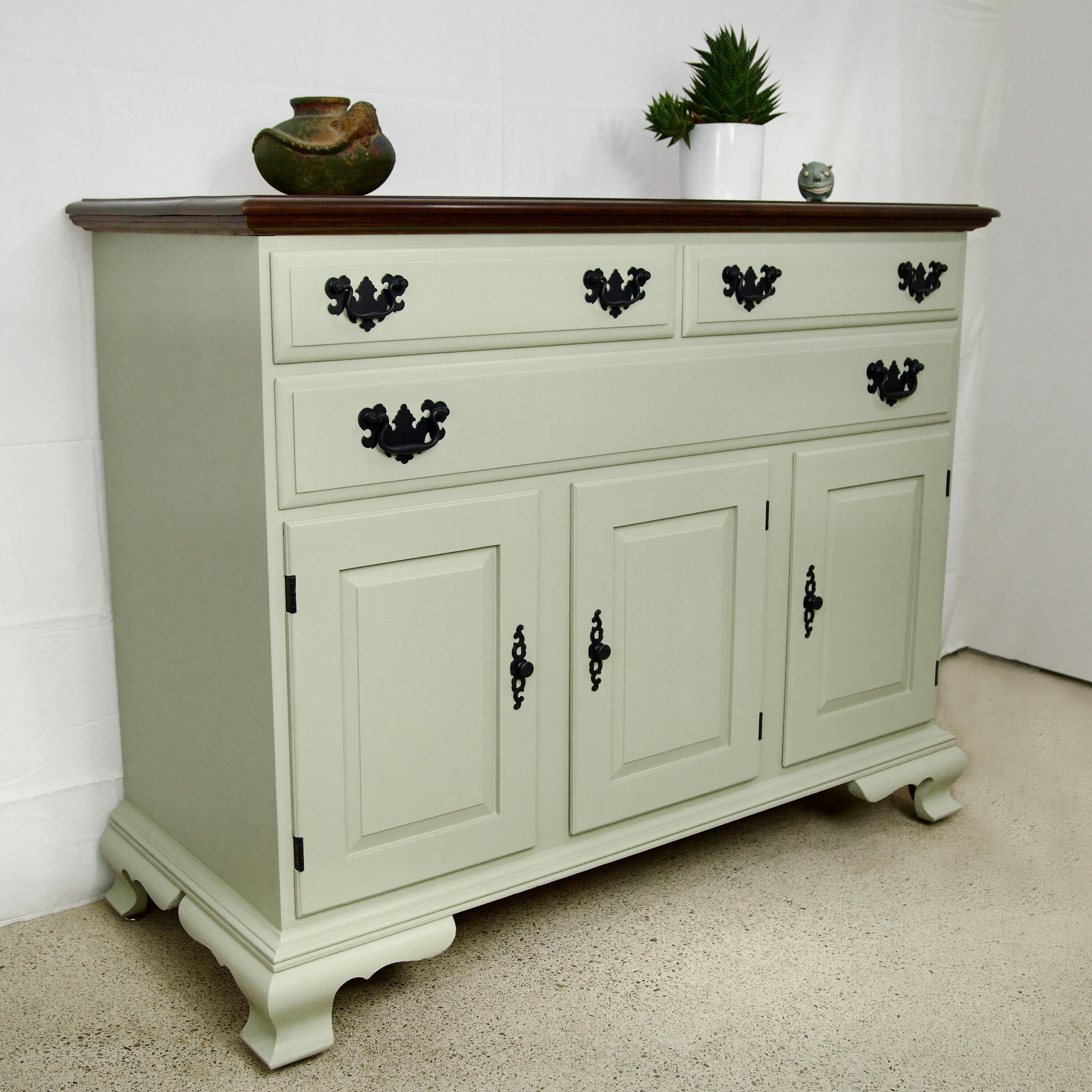 SOLD - DO NOT Purchase - Beautifully Refinished Vintage Sideboard - Etsy