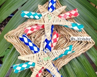 Stars seagrass base activity mat - please note color combinations will vary.