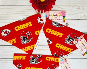 Chiefs Over the Collar Doggy Bandana