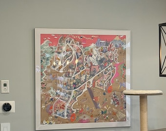 Handmade Scarf Frame for Hermès: Wood or Metal, Acid-Free
