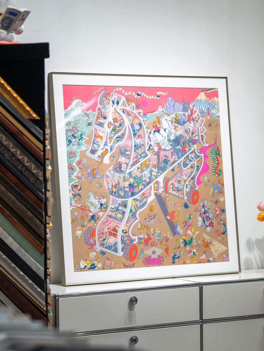 Handmade Scarf Frame for Hermès: Custom Wall Display, Acid-free - Etsy