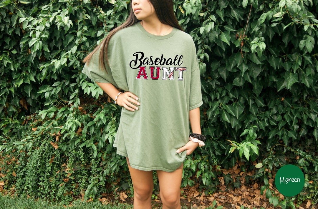 Baseball Aunt Shirt Game Day Tees for Cool Aunt Aunt Gifts Etsy