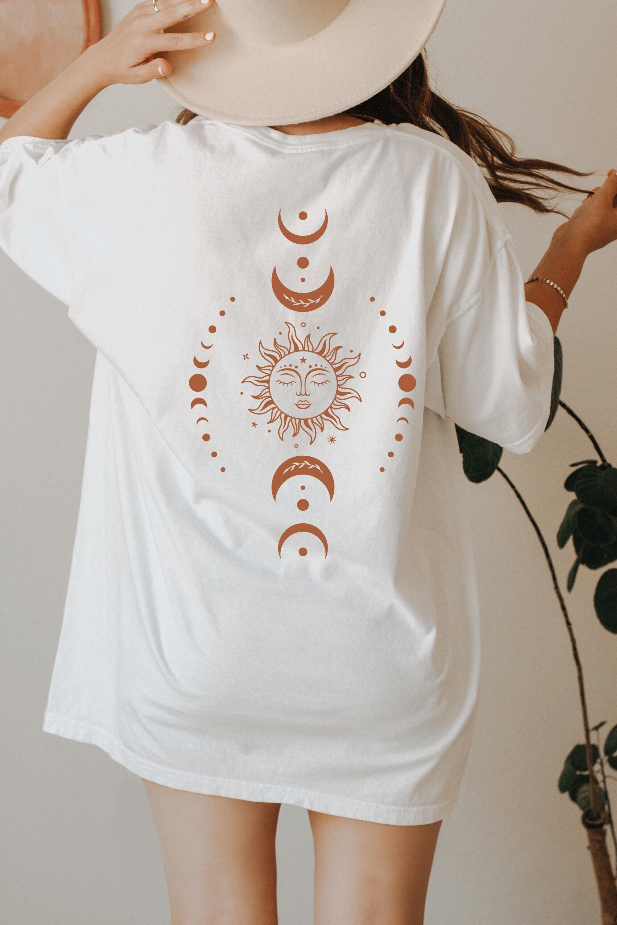 AlohaKekoa Moon Phases T-Shirt (Unisex Fit), Mahina Shirt, Moon Phases Graphic Tee, Mahina Graphic Tee, Celestial Shirt, Moon Shirt, Moon Phases