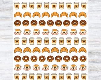 Morning Coffee Time Stickers