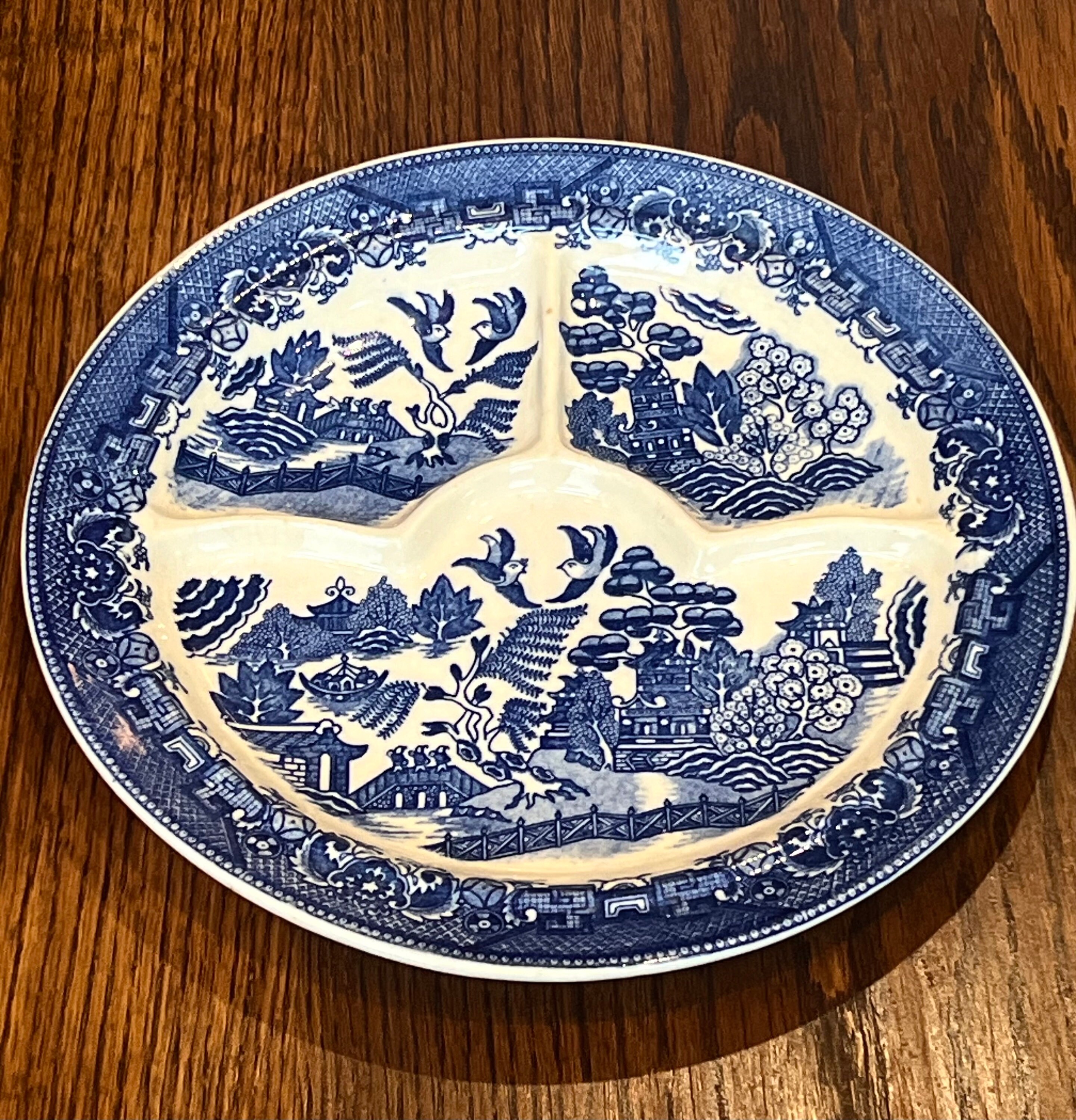 Blue Bubble Platter (JEF) Blue Bubble Platter (JEF)