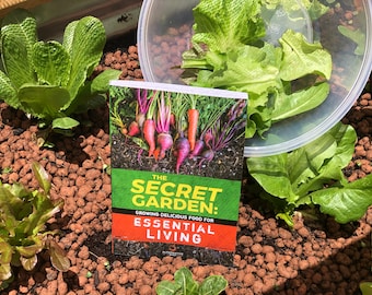 Organic Gardening Book | Vegetable and Fruit Growing Guide | Full Color Garden Handbook for Beginners