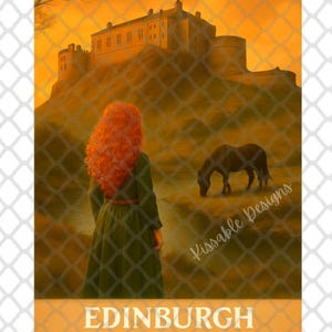 Digital Nursery Wall Art - Brave