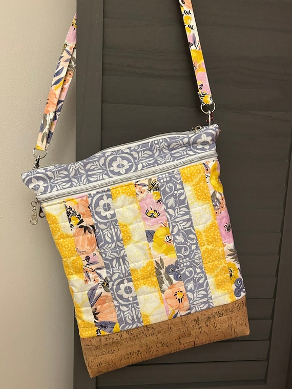 Handmade quilted sales purses