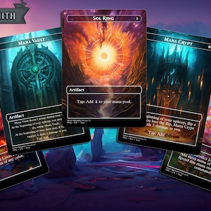 Conjunto de artefactos icónicos de Commander - Fullart - Proxycards