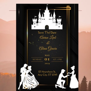 Disney Wedding Invitations 2024