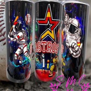 Houston baseball tumbler 20 oz