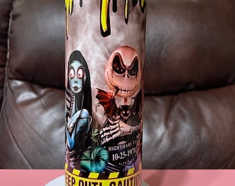 Glow in the dark Halloween tumbler