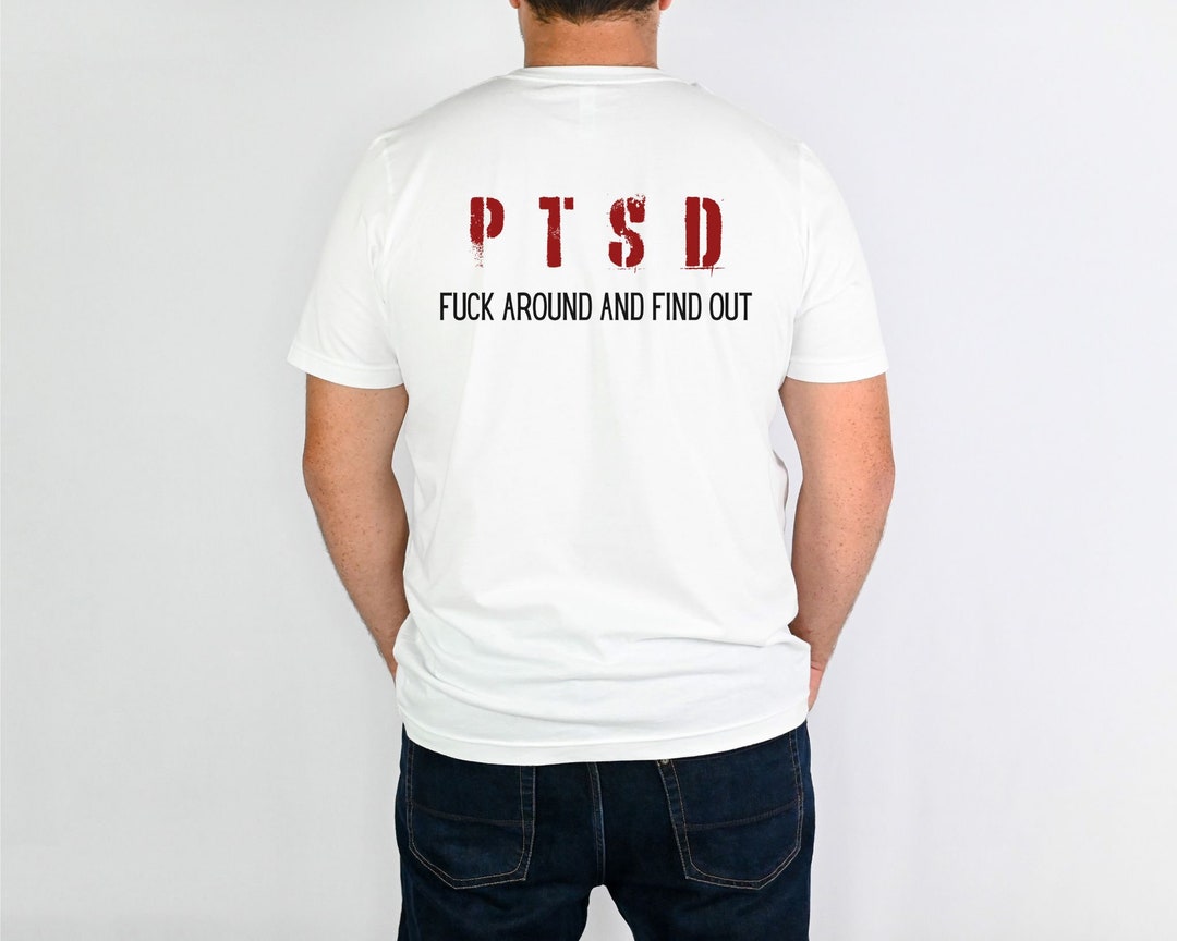 PTSD Tshirt Shirts for Men Dad Tees Gift for Men Etsy