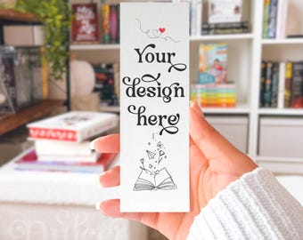Segnalibro Mockup Segnalibro 2x6 Pacchetto Segnalibro Vuoto Segnalibro Mockup di Cancelleria Segnalibro Mockup di Carta Canva Segnalibro Mockup Angoli Quadrati e Arrotondati