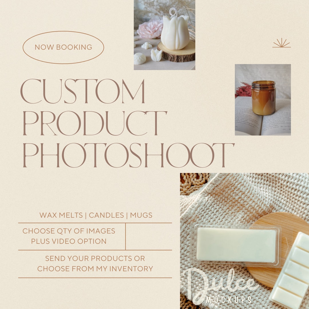 Custom Product Photography Package Customized Product Mockup