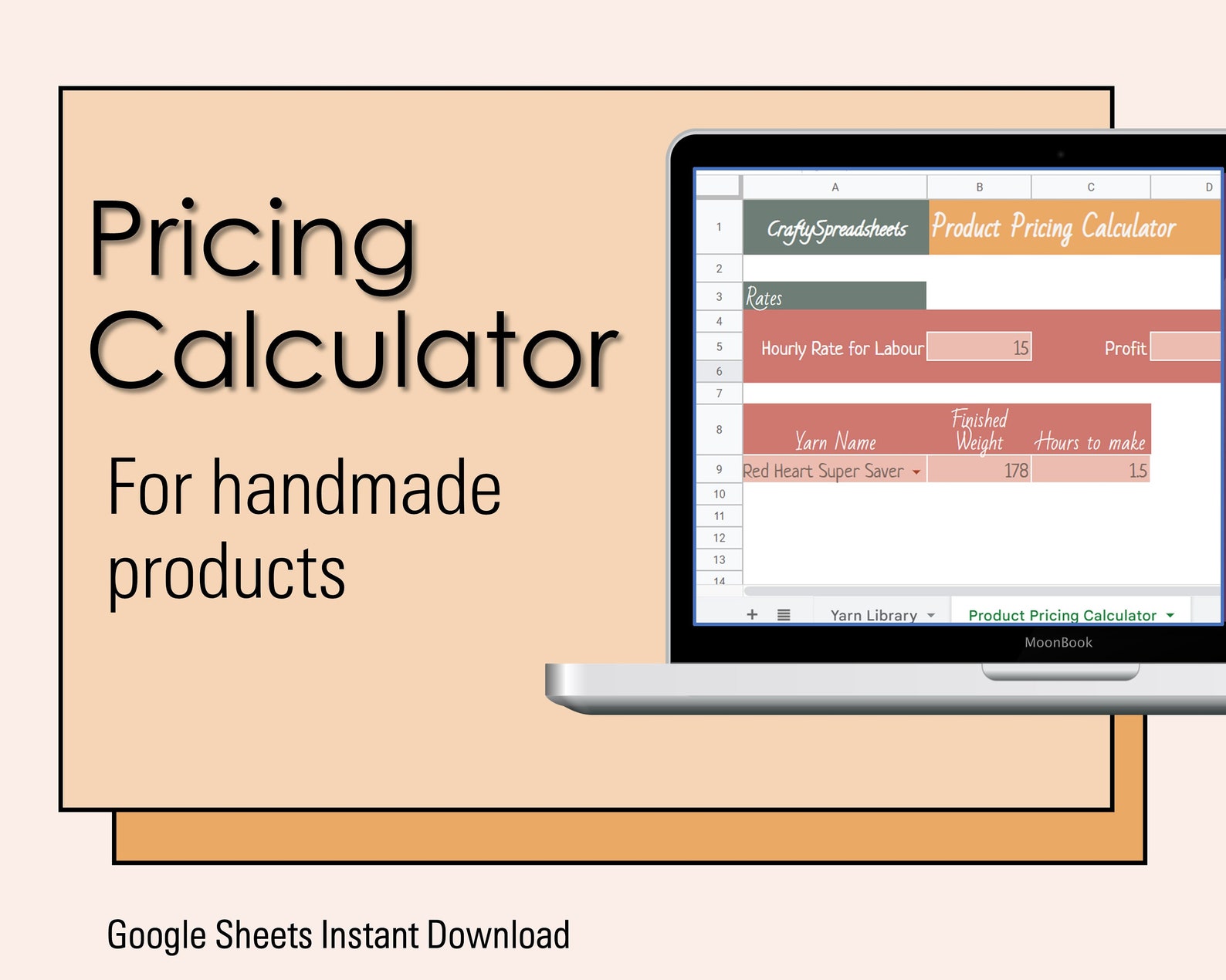 crochet price calculator