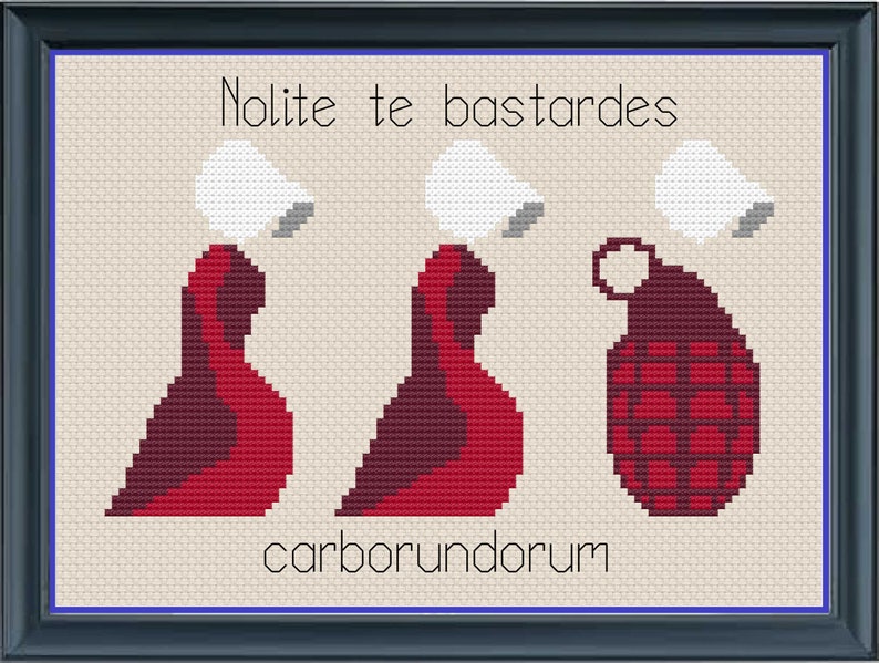 Handmaid’s Tale Cross Stitch Pattern image 3