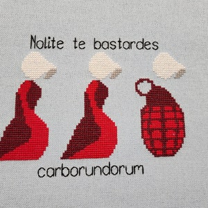 Handmaid’s Tale Cross Stitch Pattern image 1