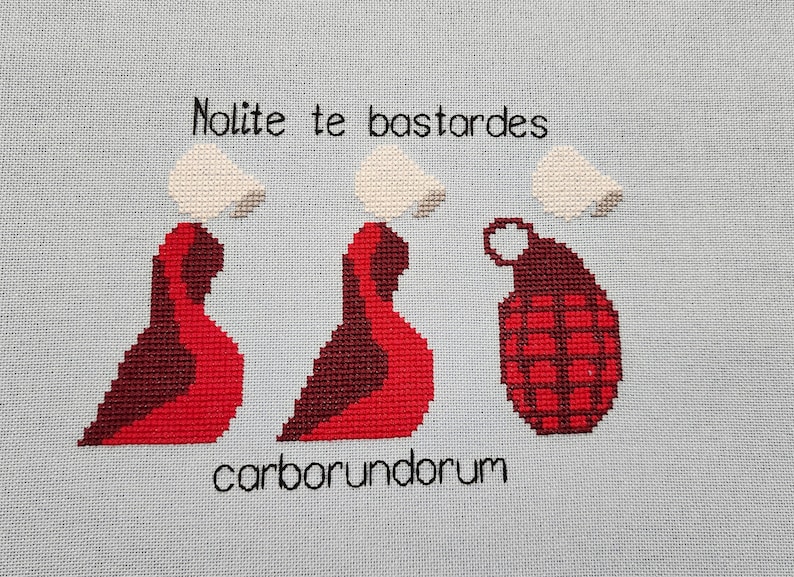 Handmaid’s Tale Cross Stitch Pattern image 1