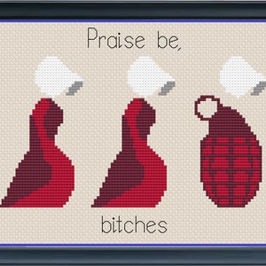 Handmaid’s Tale Cross Stitch Pattern image 2