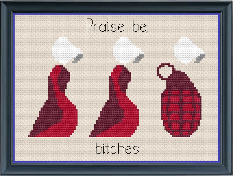 Handmaid’s Tale Cross Stitch Pattern image 2