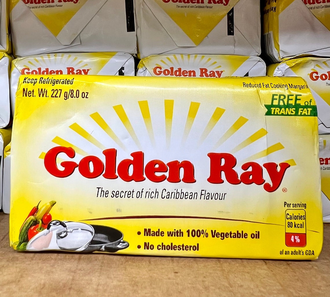 Golden Ray Butter Cooking Margarine pack of 3 8oz Size Etsy