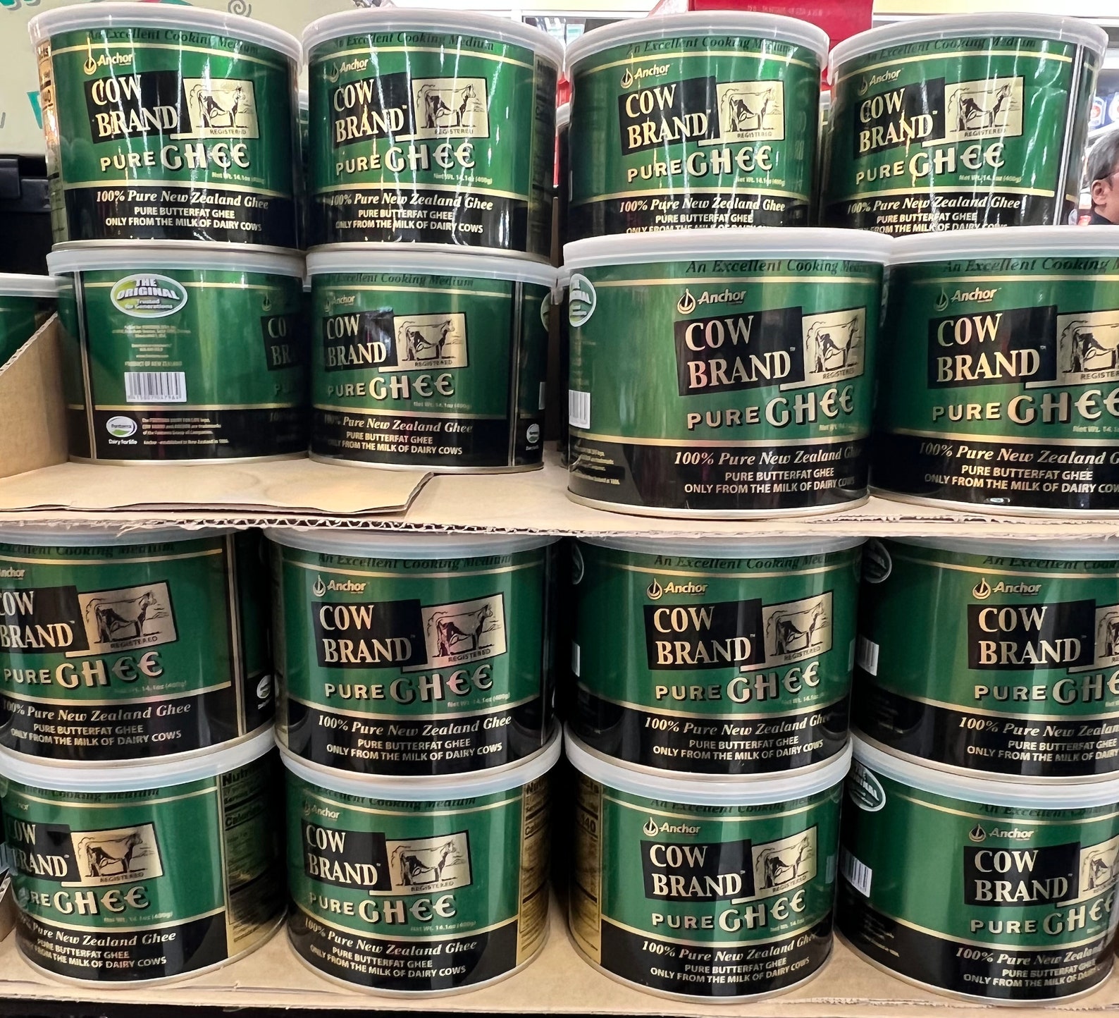 Anchor Cow Brand Pure Ghee 400g clarified Butter Etsy