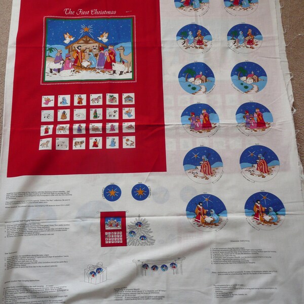 Advent Calendar Panel Etsy Canada