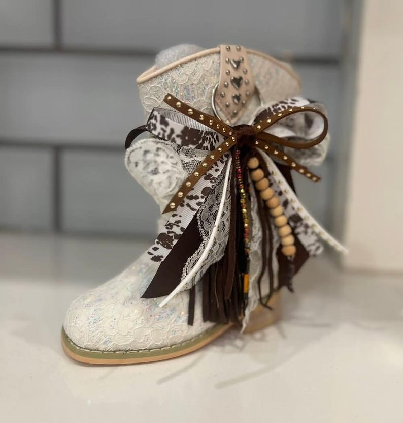 BOOT BOW CHARM - Etsy