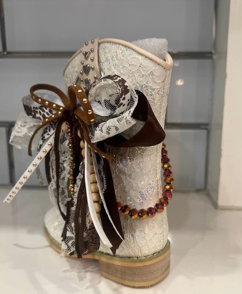 BOOT BOW CHARM - Etsy