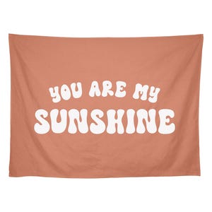 You Are My Sunshine Banner Flag, Kids Wall Banner, Neutral Kids Decor, Nursery Decor Sunshine Decor, You Are My Sunshine, Multiple Colors