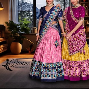 Yellow Lehenga Choli for Women or Girls Ready to Wear Georgette Indian Wedding Partywear Lengha Choli Designer Lehenga Ready to Wear Lengha