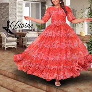 New Rufal  Long Dress Pakistani suit indian wedding dresses gown  stylish ready to wear indian gown for women party wear gown  for women