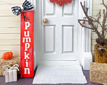 Dollhouse Miniature Porch Signs , Fall Porch Sign , 1:12 Scale , Dollhouse Decor
