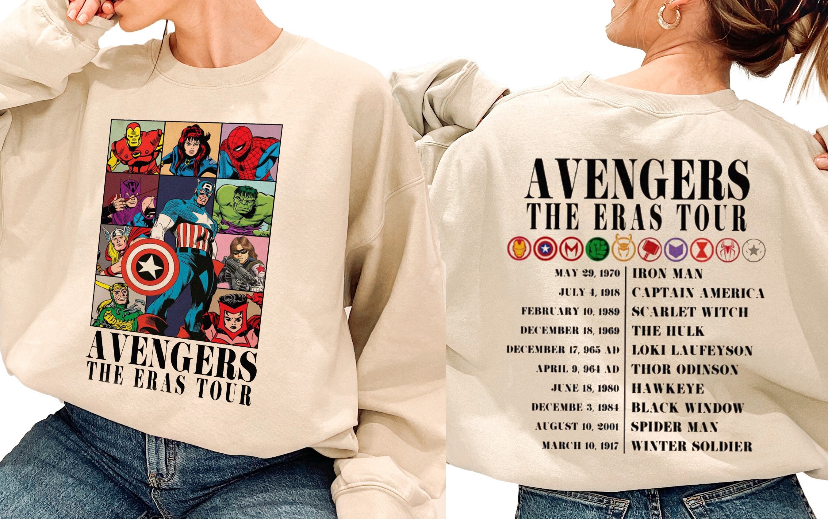 Avengers Hoodie - Etsy