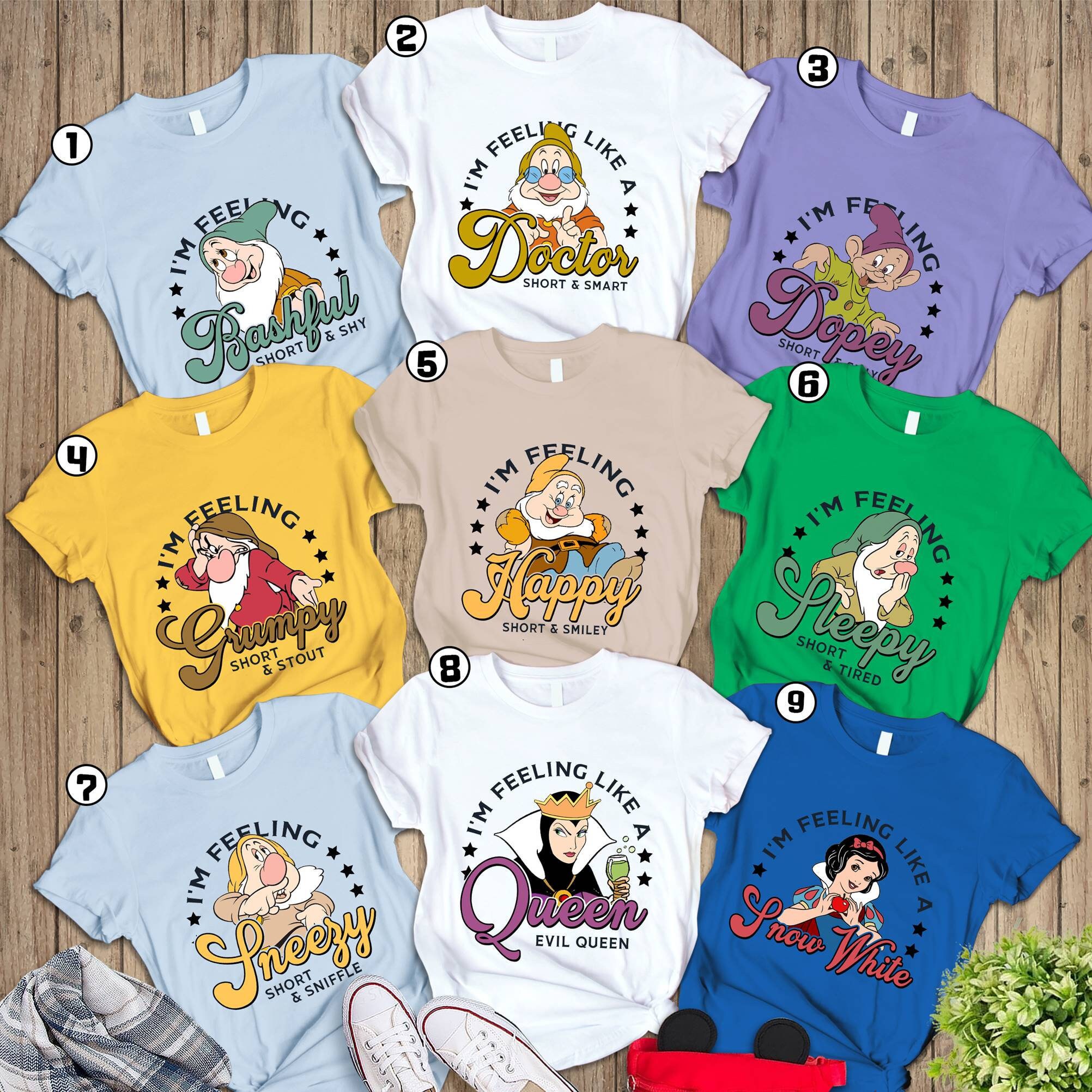 7 Dwarfs Sweatshirt Etsy Canada