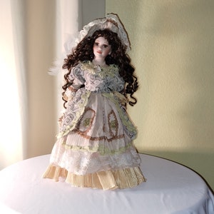 Victorian French Porcelain Doll, Beautiful Dolls, Haunted, Spirit Guide, Ceramic Figures, Antiques, Vintage Doll, Collectible,