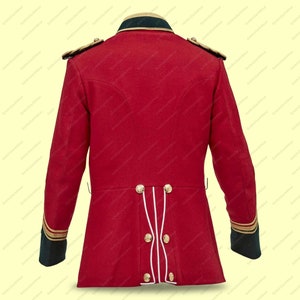 Bingo Sale Men & Women Wedding Jacket British Anglo Zulu War Jacket Vintage Officers Tunic Circa Jacket (UK, Numeric, 34, Regular, Regular, Black