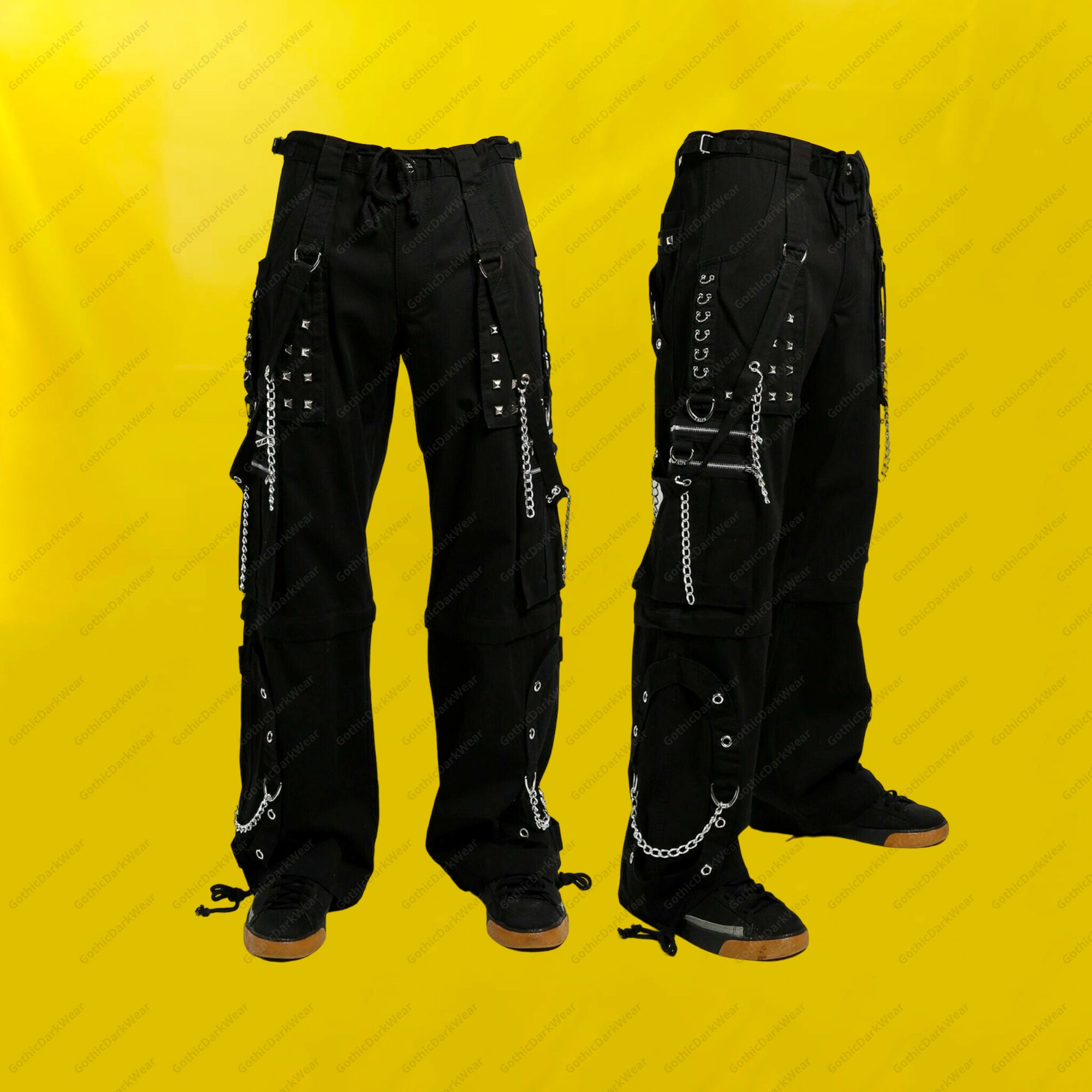 Mens Gothic Pants  Cargo, Baggy, Alt, Emo, Goth, Gothic Pants