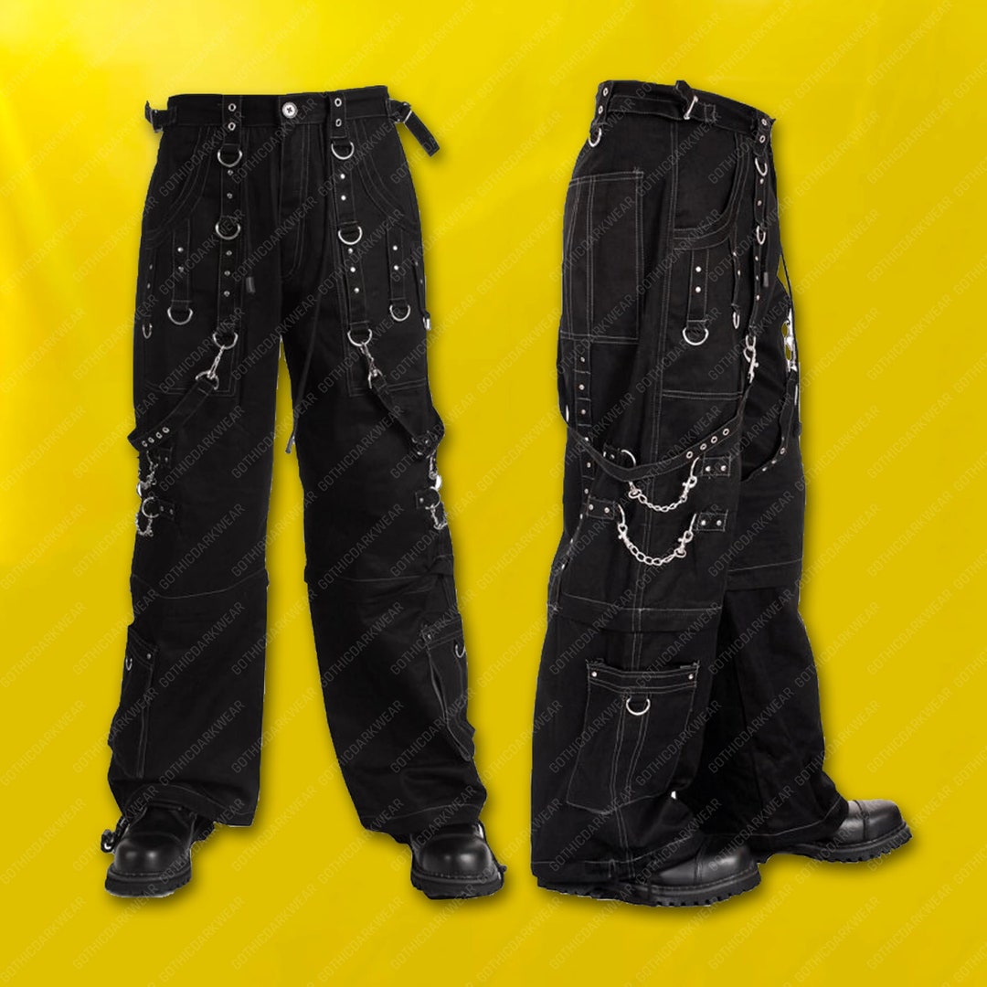 Men Gothic Trouser Elite Gothic Pant, High Waist Pants, Baggy Pants