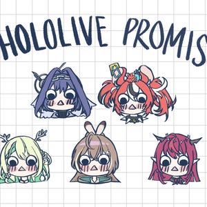 Hololive Promise Holographic Sticker