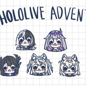 Hololive Advent Holographic Sticker